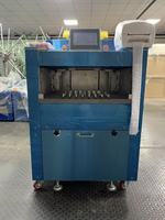 Automatische trayverpakkingsmachine voor vers fruit, groenten en vlees; commerciële clingfilm-wikkelmachine voor supermarkten