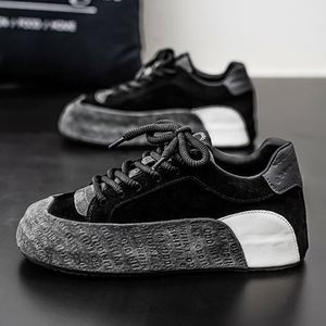 Chaussures de sport décontractées pour hommes, durables, pour l'extérieur, avec semelles épaisses, légères, respirantes et confortables, style course et marche - Product Image 2