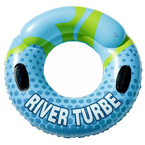 Anillo de natación inflable para adultos, bolsas de aire dobles gruesas, antideslizante, para piscina, parque acuático, unisex, 90cm de diámetro exterior - Product Image 5