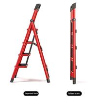 Échelle pliante pour usage domestique, intérieure et extérieure, multifonctionnelle, télescopique, portable, escalier d'accès
