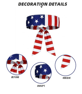 Bandeau de cheveux rigide Coupe du Monde, anti-éventailement, pour supporter votre équipe (Canada, États-Unis, Mexique, Australie) - Product Image 4