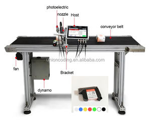 Stampante a getto d'inchiostro Online TIJ datario codificatore per cibo bottiglia di barattoli sacchetti di plastica data di scadenza stampa di codifica - Product Image 3