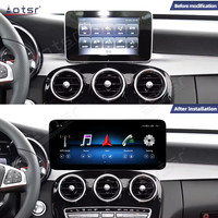 Lecteur DVD de voiture Android sans fil AOTSR pour Mercedes Benz classe C W205 NGT5.0 10.25 pouces autoradio Android de luxe