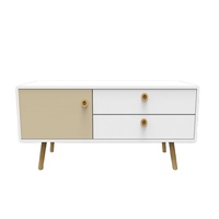 2022 meuble TV moderne avec ensemble de table basse meubles de salon à panneaux de bois avec rangement pour la maison et la chambre meuble TV