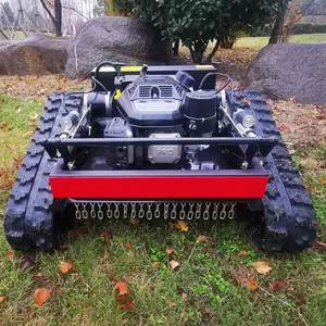 自动电池供电割草机自行式遥控机器人割草机