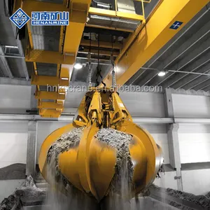 Customized 5 Ton 15 Ton 20 Ton Double Girder Overhead Traveling Crane With Hook And Grab Lifting