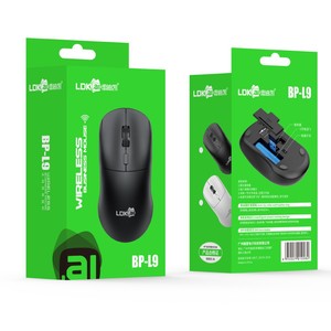 Ldk Wireless <b>Mouse</b> UltraThin Optical 2.4G <b>USB</b> Receiver For Laptop Office Use Battery Powered - Product Image 3