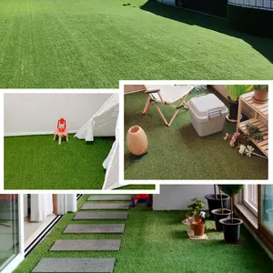Лучшее Качество искусственная трава Открытый Пейзаж синтетическая трава стены для уединения сада декор