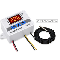 RDS Électronique-XH-W3002 Contrôleur de Température Numérique LED 12V 24V 220V Thermostat avec Capteur Étanche Sonde