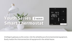 Termostato LinkedGo Tuya AC 0-10V DC per Ventilconvettore, Riscaldamento e Raffreddamento, Termostato per <span class=keywords><strong>Radiatore</strong></span> - Product Image 5