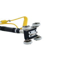 Portable Handheld Thermocouple with Wheel High Accuracy Fast Response Thermocouple for Moving Surface Various Specifications