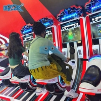 Machine de jeu pour enfants la plus populaire en 2023, machine de jeu de simulation de moto pour enfants, machine de jeu de moto à fort profit