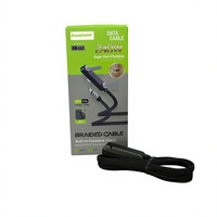 Kabel USB Ironstone 1m Berkualitas Tinggi 6A Pengisian Cepat Kabel Data Micro/IP/Tipe-C Pengisian Cepat untuk Samsung