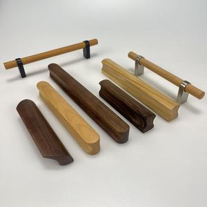 Gỗ Thế giới đồ nội thất trang trí nội thất nhà bếp cửa phòng ngủ đồ nội thất bằng gỗ rắn <span class=keywords><strong>Walnut</strong></span> xử lý kéo gỗ xử lý Knob - Product Image 4