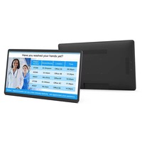 Tablette PC Android 14 pouces 1080P IPS à écran tactile, processeur Octa-Core, emplacement pour carte SIM, 4G, 8 Go, 128 Go, Wi-Fi, POE, NFC, pour les affaires, les enfants et l'éducation