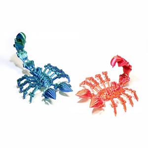 <span class=keywords><strong>3D</strong></span> แมงป่องพิมพ์ลายรูปสัตว์สำหรับติดตู้เย็นสร้างสรรค์มีหลายสีให้เลือก - Product Image 3