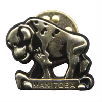 Broche personnalisée en alliage de zinc avec logo émaillé 3D/2D, style antique ou moderne