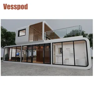 2024 Smart Windproof Hotel 20ft 40ft modular prefab tiny homes for sale