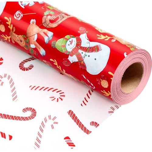 Red Snowman  Reindeer