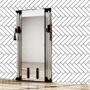 Multi System Function Trainer <b>Strength</b> Gym Single Wall Mounted Cable Crossover Trainer Machine - Product Image 6