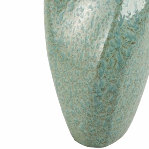 Vaso contemporaneo con finitura a motivi delicati per l'arredamento del soggiorno, vaso decorativo per fiori per camera da letto, ufficio, scrivania, casa - Product Image 5