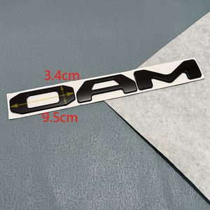2016 <span class=keywords><strong>2017</strong></span> 2018-2021 Lettres en relief 3D/plane pour hayon, Emblème, Autocollants de lettres pour coffre arrière de voiture, Plaque nominative - Product Image 5