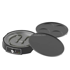 Crêpières et crêpes Aifa Crêpières électriques à double fonction BBQ <span class=keywords><strong>Appareil</strong></span> à <span class=keywords><strong>raclette</strong></span> Machine à crêpes commerciale antiadhésive - Product Image 3