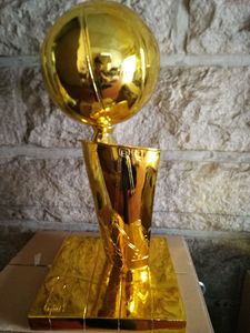 Trofeo di Pallacanestro Americano in Resina, Artigianato in Resina Placcato Oro, Trofeo di Alta Qualità per Competizioni di Campionato - Product Image 5