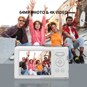 Appareil photo numérique au design ultra-plat DC126C, zoom optique 6x, autonomie de la batterie longue durée, imagerie professionnelle 8MP, vidéo 4K, reconnaissance faciale - Product Image 6