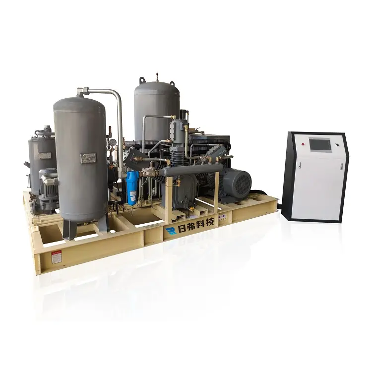 30bar industrial belt driven oil free water cooled all-in-one combined booster compressor for sale
