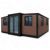 Casa Contenedor Expandible de 20 pies / 40 pies Fabricada por un Fabricante Profesional de Casas Contenedor