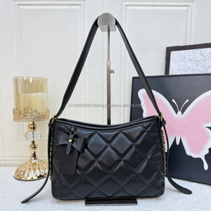 Bolso Blanco Elegante con Lazo y Logotipo Personalizado, Bolso de Hombro de Cuero de Lujo para Mujer y Niña, Precios Bajos - Product Image 4