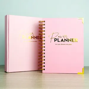 Werksdirekt individuelles Privat-A5-Planer-Spiral-Notebook mit individuellem Design für Zeitschriftskatalog