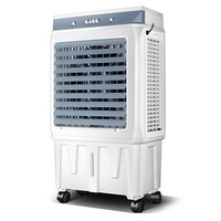 Refroidisseur d'air évaporatif portable 3 en 1 30L et ventilateur à eau 120W avec 3 vitesses pour usage extérieur et domestique