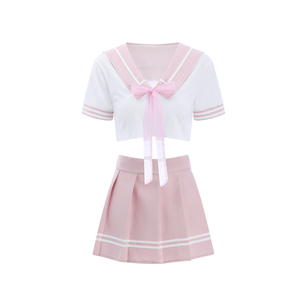 Puur Jonge Student Sexy Uniform Cosplay School Meisje Kostuum Gr2627 - Product Image 2