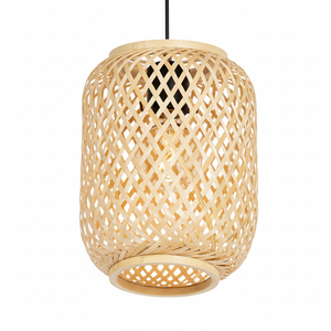 Luces de pie japonesas modernas vintage, lámpara de pie de ratán para lectura, lámpara de bambú, soporte de pantalla, lámpara de pie - Product Image 1