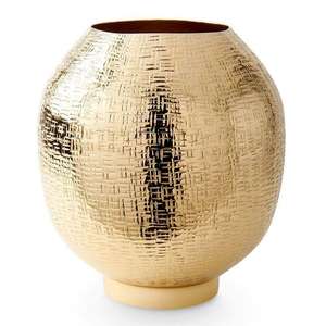 Wholesale Supplies Hammered Design Metal Flower <b>Planter</b> Factory Customized <b>Gold</b> Finished Handmade Floor <b>Planter</b> - Product Image 5