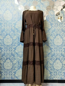 Nouvelle robe à la mode musulmane pour robe d'été à fleurs - Product Image 4