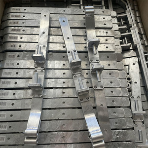 Heavy-duty Galvanized Iron <b>Hardware</b> Hinges for Increased Durability and Stability - Product Image 2