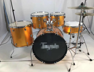 Ensemble de batterie personnalisable à 5 tambours et 2 cymbales <span class=keywords><strong>Instrument</strong></span> de percussion coloré Les couleurs personnalisées sont disponibles pour les modèles chauds - Product Image 1