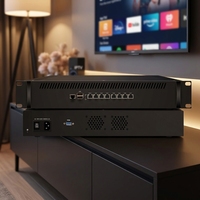Serveur de streaming hôtelier intelligent avec mémoire 4G/8G, SSD 120G, prise en charge des chaînes en direct, VOD HTTP/UDP/RTP/RTSP/HLS, middleware IPTV intégré