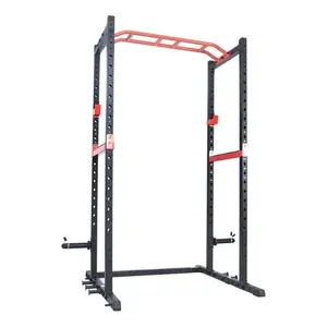 Power Zone SF-XF9925 Power Cage pieghevole portatile resistenza Rack regolabile caratteristiche treno Logo personalizzato acciaio metallo plastica - Product Image 4
