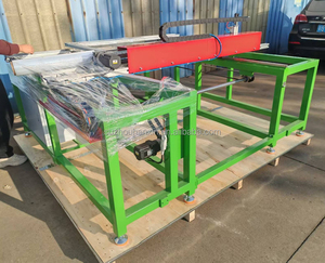 เครื่องเชื่อมจุดลวดตาข่ายเหล็กกรงสัตว์เลี้ยงแบบอัตโนมัติ CNC หัวเดียว ระบบควบคุม XY พร้อมหน้าจอสัมผัส PLC ยี่ห้อ <span class=keywords><strong>HAN</strong></span> <span class=keywords><strong>XIN</strong></span> - Product Image 4