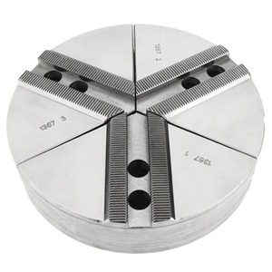 Đầy đủ Serier/cusom 3/4/5/6 hàm CNC máy tiện Chuck khí nén dọc rỗng không khí gỗ Chuck máy tiện Chuck với động cơ - Product Image 3