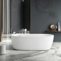 Baignoire autoportante en acrylique Raison Wholesale certifiée CUPC/CE pour salle de bain d'hôtel