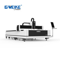 Gweike LF3015E Pro 3000*1500mm Machine de découpe laser à fibre bon marché et rentable pour modèle de découpe de métal