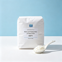 Mono- et diglycérides d'acides gras de haute pureté CAS 67254-73-3, émulsifiant de qualité alimentaire E471, mono- et diglycérides MDG