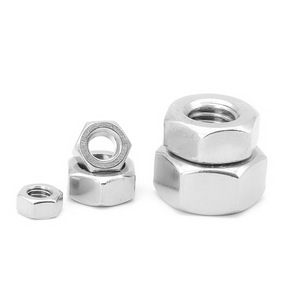 Nhà sản xuất 304 thép không gỉ <span class=keywords><strong>Nut</strong></span> Hexagon <span class=keywords><strong>Nut</strong></span> din934 Hexagon <span class=keywords><strong>Nut</strong></span> M1.6M2M3M4M5M6-M33 - Product Image 2