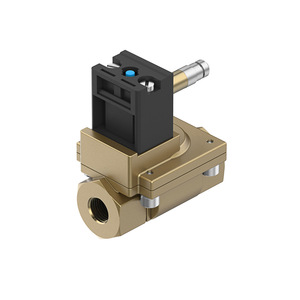 Festo Mn1h-2-3/4-Ms Solenoid Valve 24 V Dc Panel Mount Air Control Industrial Use German Standard - Product Image 1