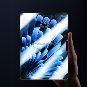 Protection d'écran en verre trempé 2.5D pour iPad Pro 2024 10,2 pouces, dureté 9H, transmittance 99%, qualité AAA, anti-choc, sans bulles - Product Image 5